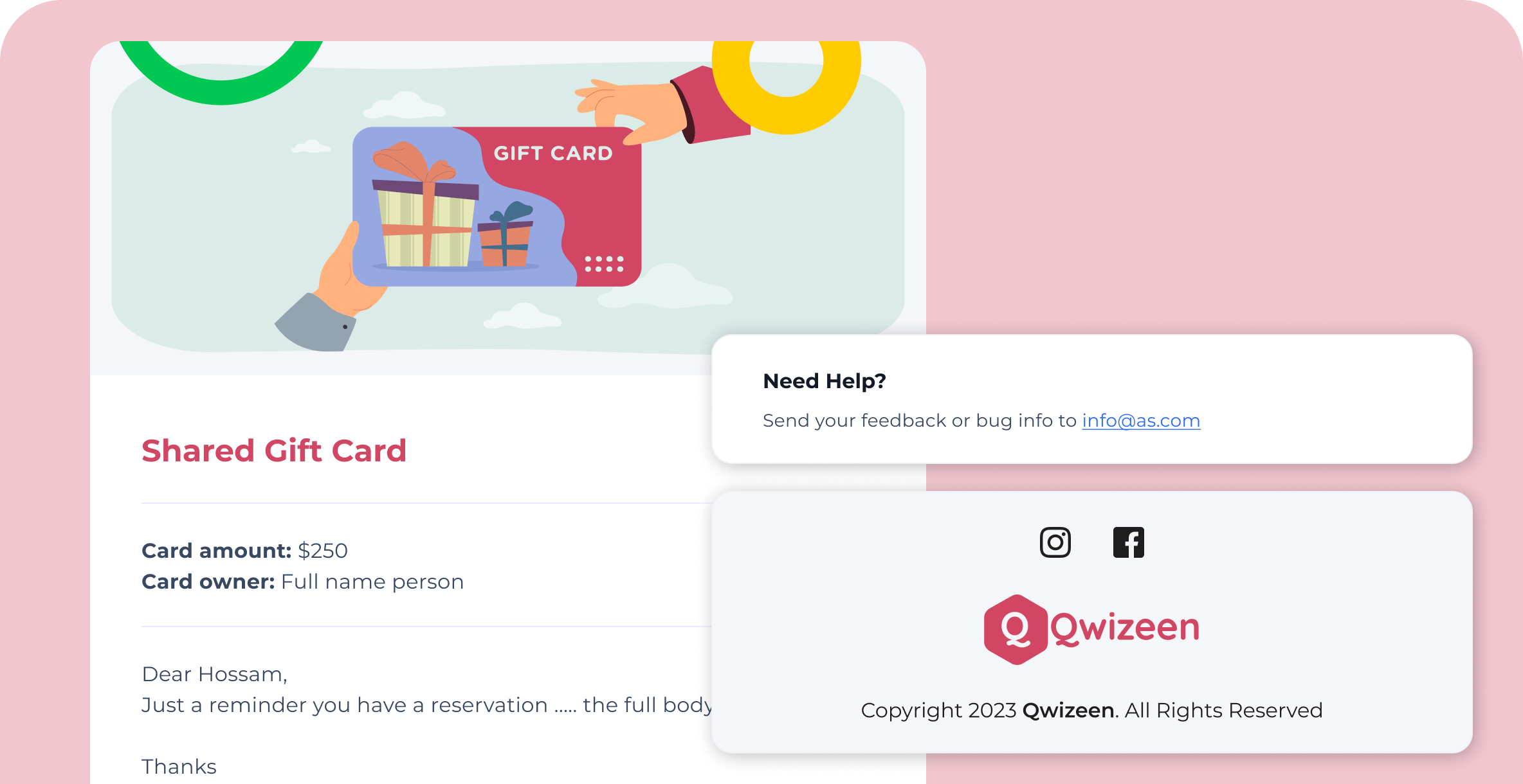 gift card